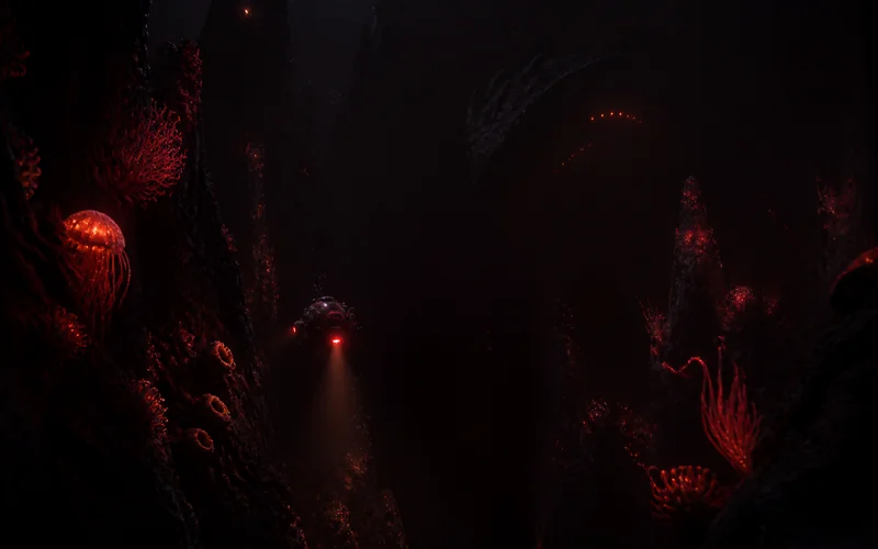 Abyssal Trench biome preview